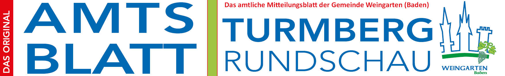Turmberg Rundschau der Gemeinde Weingarten (Baden)